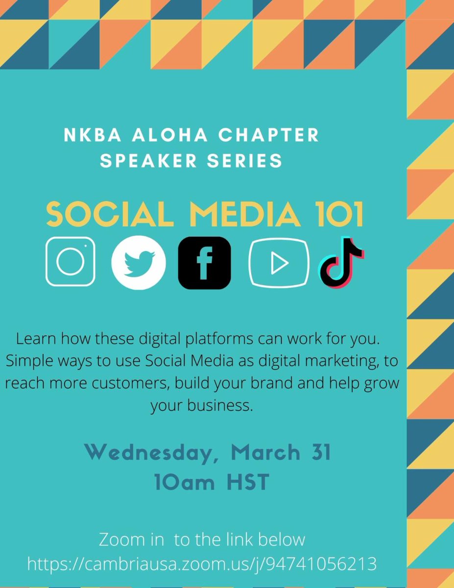 NKBA Aloha Chapter tweet media