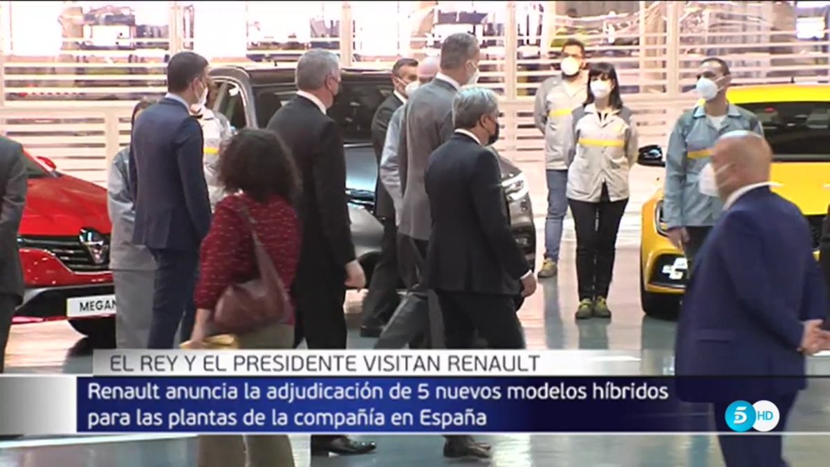 mediasetcyl's tweet photo. Renault fabricará cinco nuevos vehículos híbridos en #Palencia y #Valladolid y generará 1.000 empleos más hasta 2024 https://t.co/mTPAoxmtfC https://t.co/Z6I5tDlod8