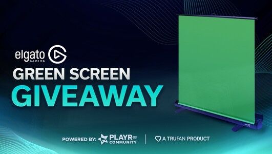 🟢 ELGATO GREEN SCREEN COMMUNITY GIVEAWAY 🟢

Streamers &amp; content creators! This giveaway is for you! Want to make some amazing content with the power of a greenscreen?

🎁 <a href="/elgato/">Elgato</a> Green Screen!
👏 Like + RT
💞 Tag 3 Friends

🔗 Link to enter: playr.gg/g/r02_q-k