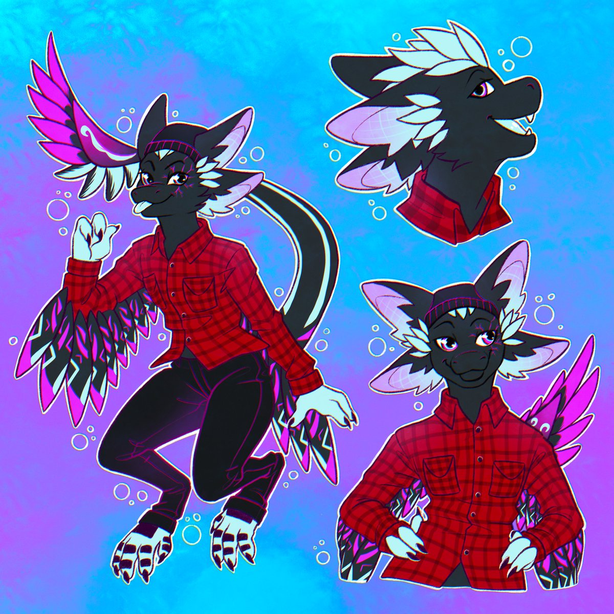 jellopowderx's tweet photo. Commission for @SkysieTheAvali !! https://t.co/S2t5THrxGO
