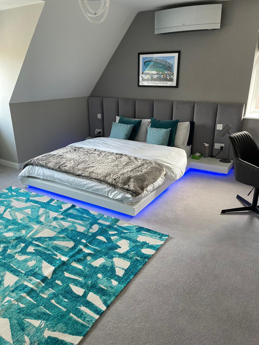 rk_carpentry's tweet photo. Love this spray painted bed we made and fitted https://t.co/giBOOlW0uk
