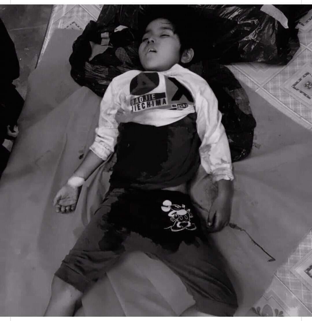 manarministry's tweet photo. A 17-year-old girl was shot dead by the military and police yesterday.  March 23, 2021 #RejectMyanmarMilitaryCoup #SaveMyanmar #WeNeedR2PInMyanmar https://t.co/gKVloeWO4V