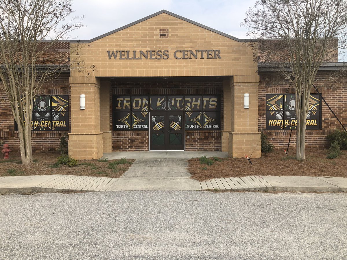 NC_Iron_Knights's tweet photo. Love the new front of the weight room.  Can’t wait to be back there!  #NCSTRONG #IRONKNIGHTS https://t.co/dhi92cSQgA