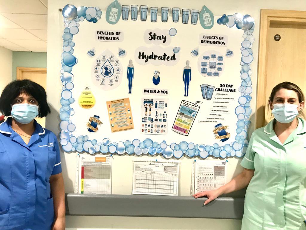 A2’s Sister Merin and NA Victoria have created an informative board highlighting the importance of keeping our patients and staff hydrated! Come down and have a read! 🥛🫖☕️ <a href="/SueWhit73224135/">Sue Harrison 💙</a> <a href="/MagicsjbSarah/">Sarah Burgess</a> <a href="/lisasimcock3/">Lisa Simcock</a> <a href="/AmyBlackford6/">Amy Blackford</a> <a href="/EhwMft/">MFT Employee Health and Wellbeing Service</a> <a href="/mftMedicineWTWA/">WTWA medicine</a>