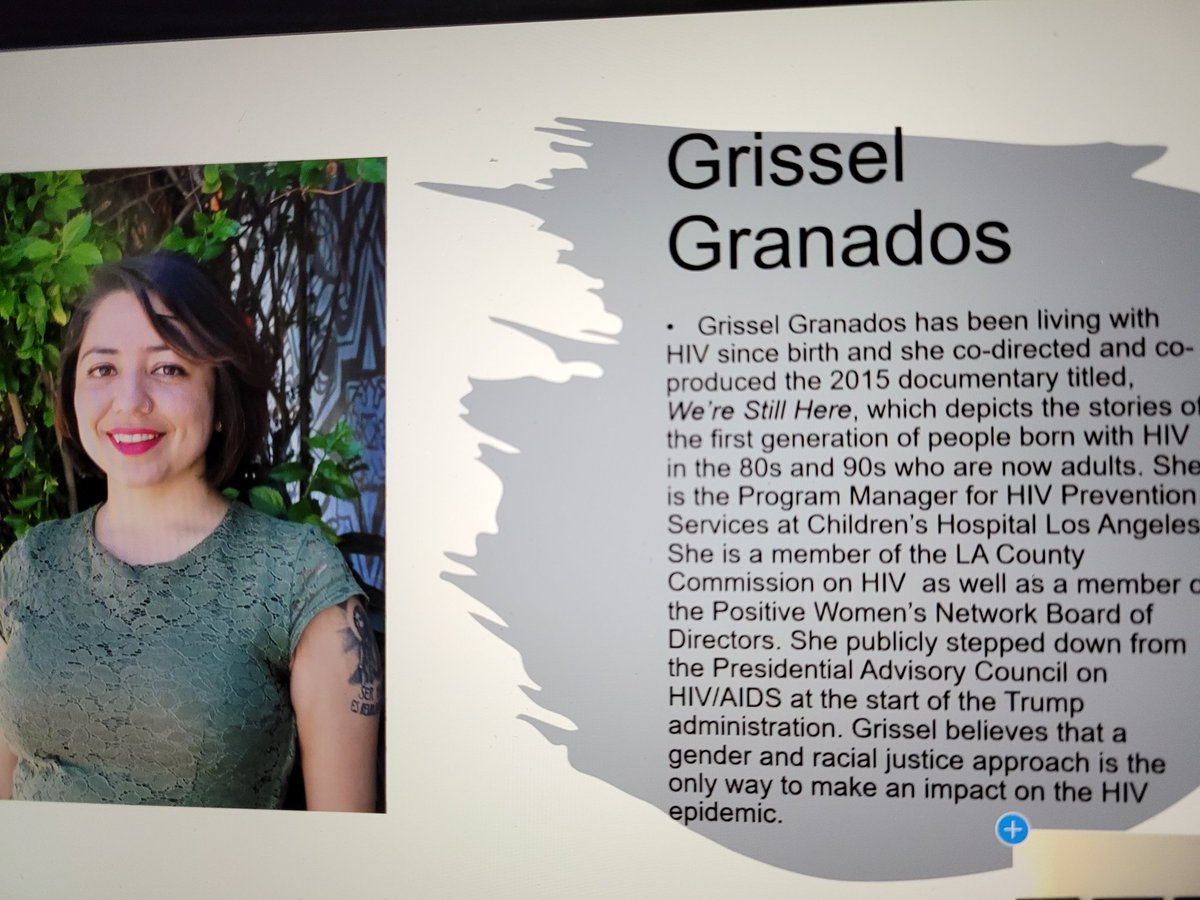 A #LongTermSurvivor with #HIV #AIDS doesn't necessarily mean someone 40, 50, 60 or above...Grissel Granados, 34 years old has been living w/HIV since birth! #AIDSWatch #AIDSWatch2021 @AIDS_United