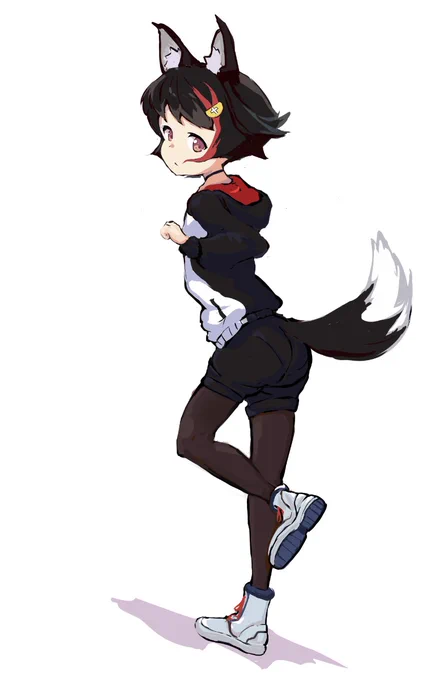 #みおーん絵
短髪ミオちゃん 