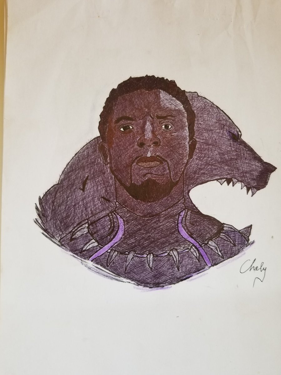 Chelyblack's tweet photo. #bakanda #chandwickboseman https://t.co/zxoSk37klm