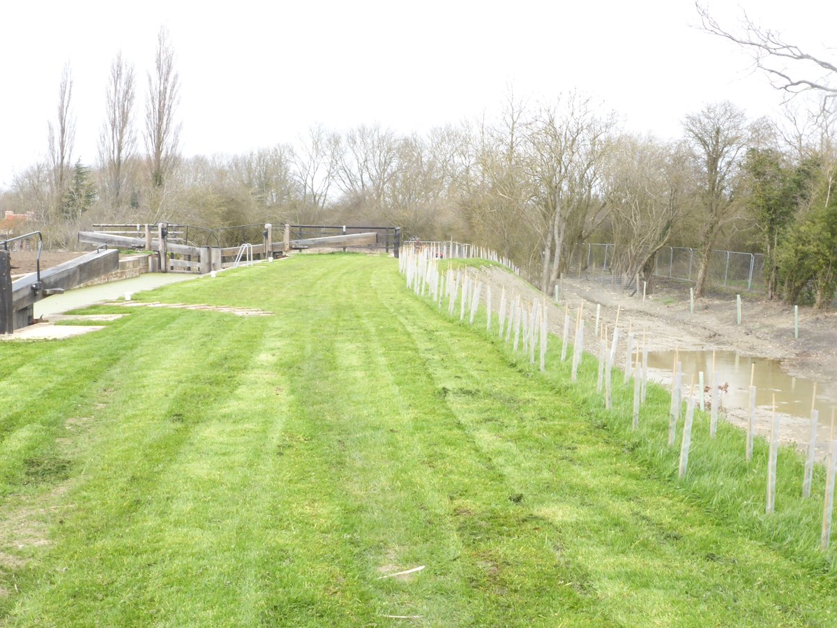GranthamCanal's tweet photo. #volunteers may not receive a remuneration, but the excellent facilities more than compensate.

If we don't start our next project soon - we'll be having stripes in the 'lawn' at #Lock14 https://t.co/9JKU6dqS0K