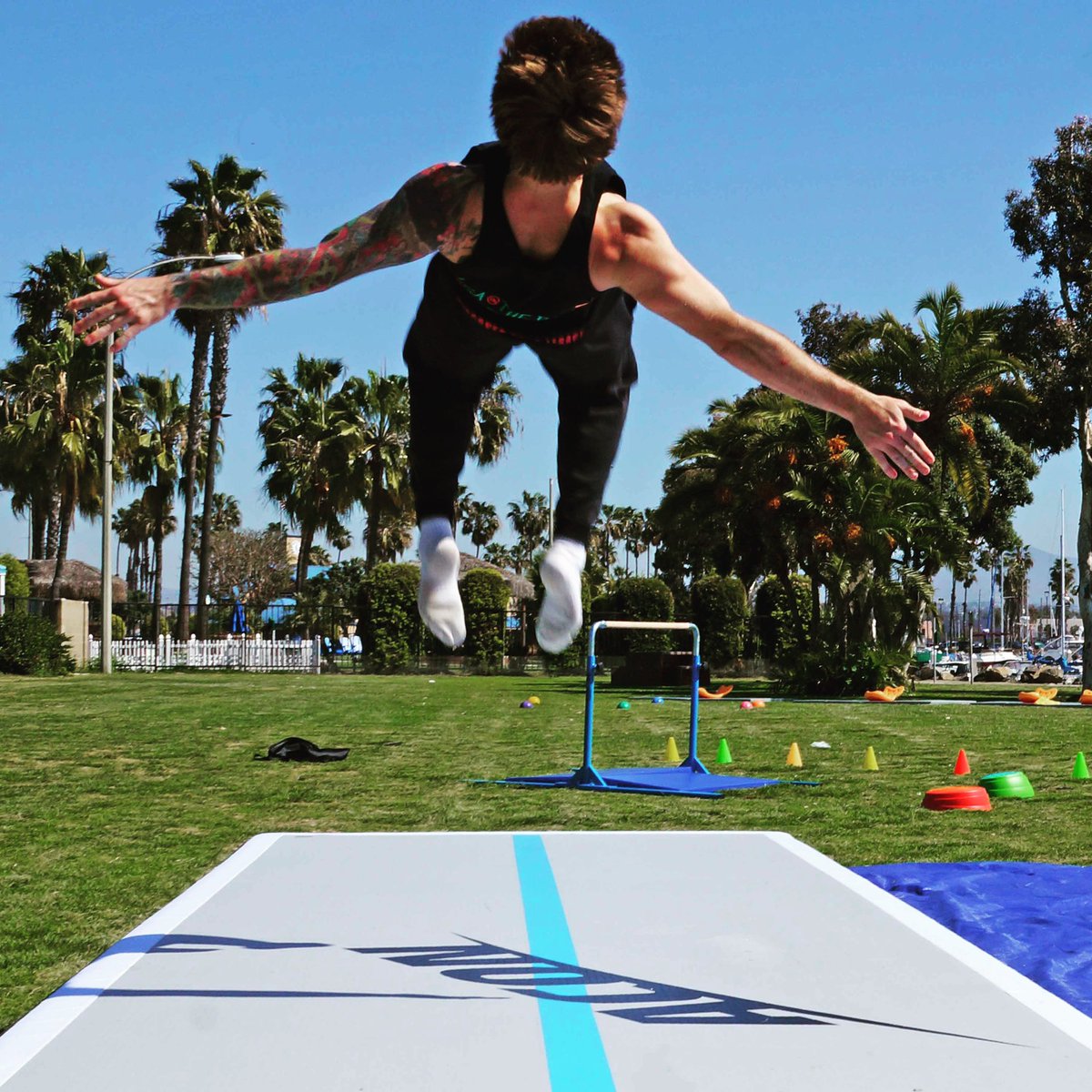 LGAgymnastics's tweet photo. Parkour...
Be free...Believe...and take flight...
There’s no obstacle that can’t be defeated!
:
#lgaatthepark #lga #sd #chulavista #chulavistakids #sandiegokids #outdooractivitiesforkids #outdooradventures #sandiegoadventures #parkour #ninjas #littleninjas #flip #acon #airtrack https://t.co/WIHWGTtMfk