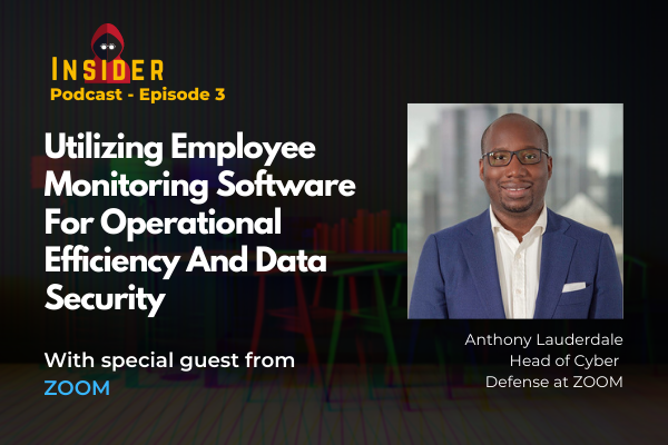 Veriato's tweet photo. Listen to our latest Podcast hosted by Dr. Christine Izuakor and Anthony Lauderdale, Head of Cyber Defense at Zoom, as they discuss Employee Monitoring Software, and how the technology can be utilized to increase operational efficiency &amp; data security in the new remote world. https://t.co/uuvC5NnyPc