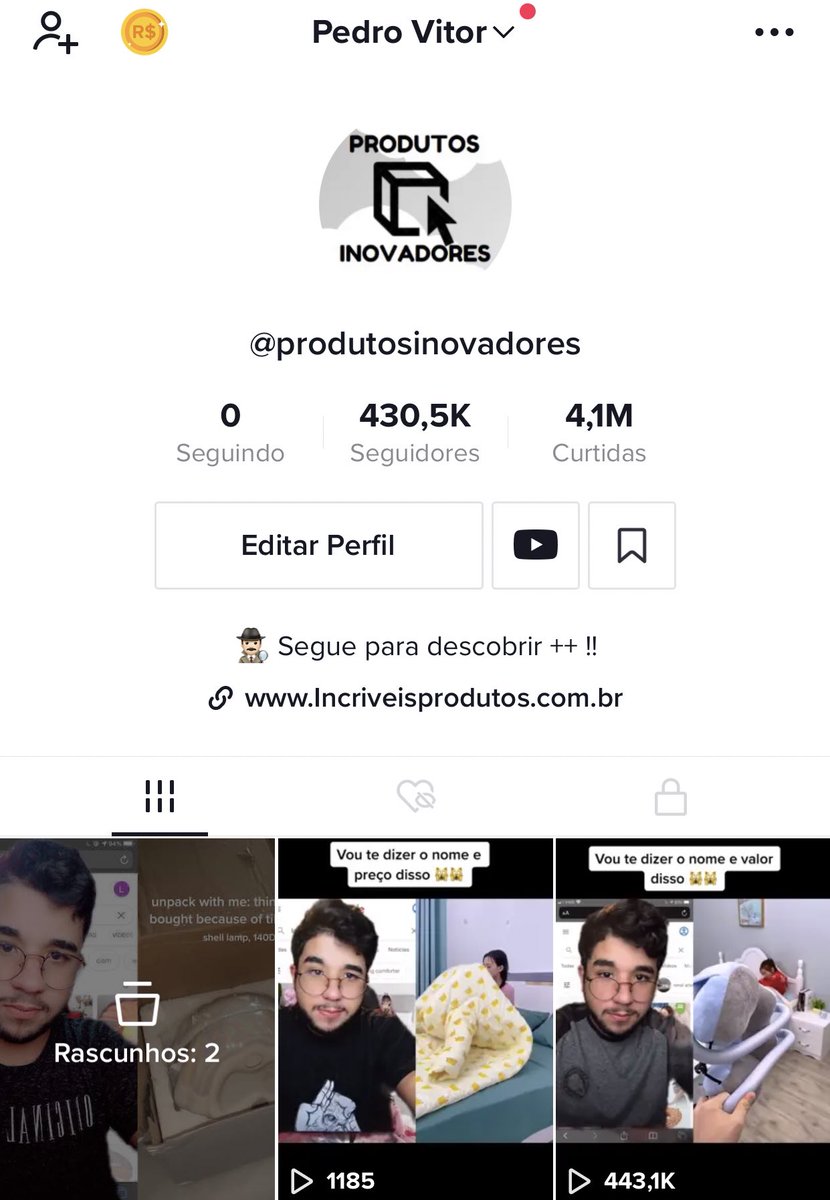 peduvituu's tweet photo. Já pensou impactar de qualquer maneira a vida de 430mil pessoas? Muito louco 🙏🏻 Gratidão https://t.co/D81VdifjhU