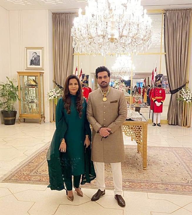 Congratulations to our dearest friends Humayun and Samina Bhabi on yet a wonderful achievement -truly well deserved <a href="/iamhumayunsaeed/">Humayun Saeed</a>