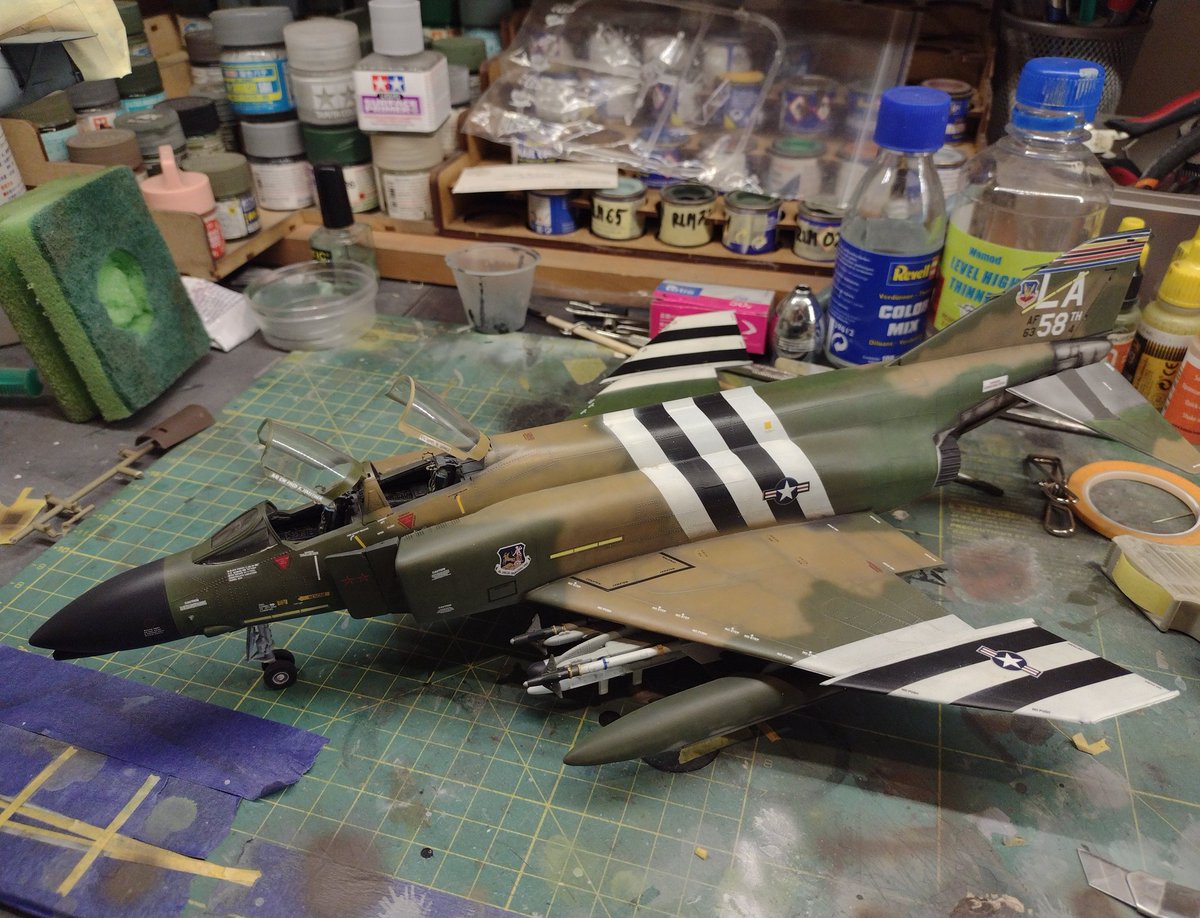 PanczykLE's tweet photo. Skończony. Z tym co bylo w pudelku i bez tego, co gdzies kiedys zaginęło 😬 #monogrammodels #revell #hataka #hatakahobby #hatakapaints #selfhealers https://t.co/efdL7eVM7K