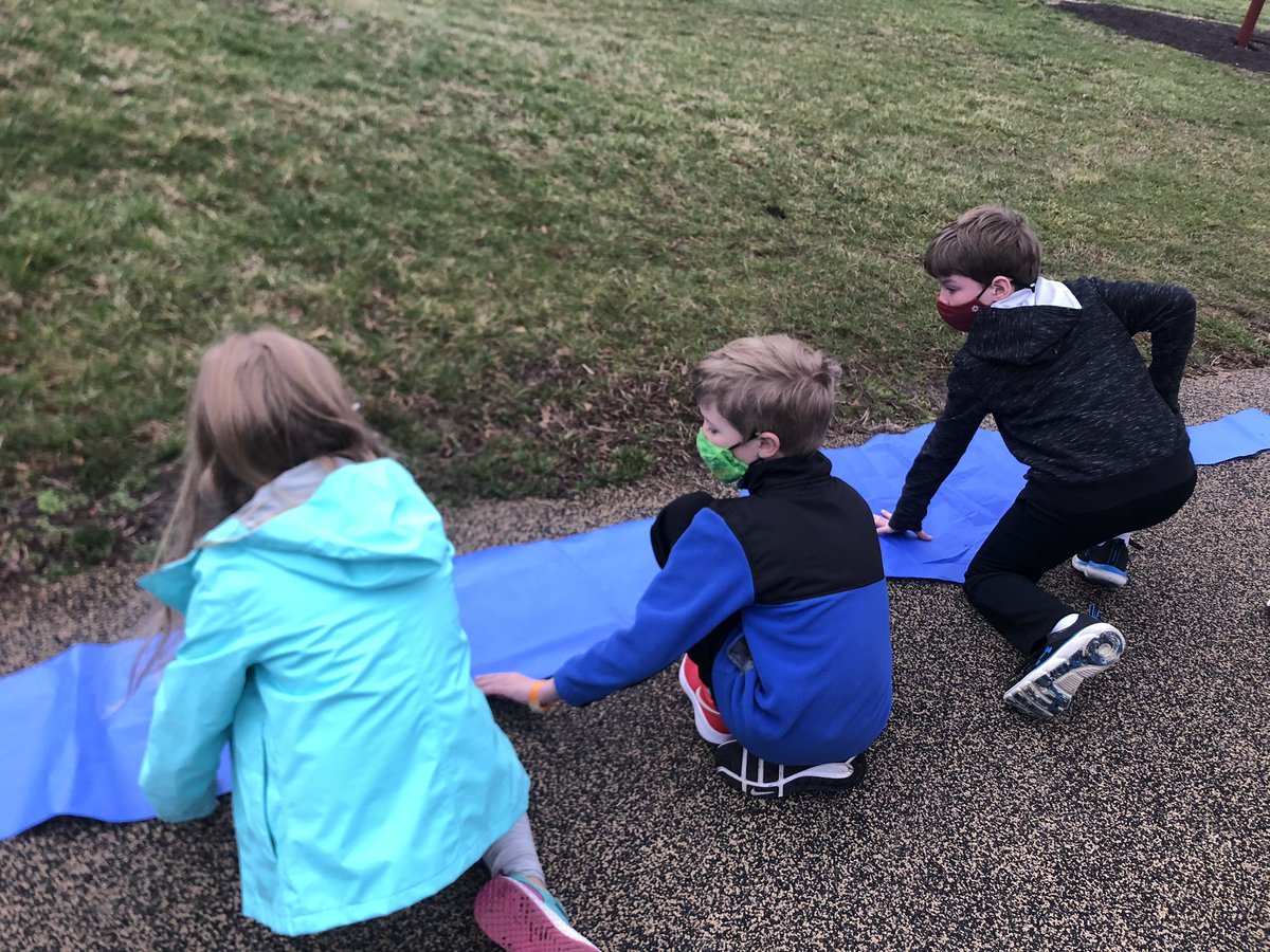 andrea_bishop1's tweet image. These amazing mathematicians estimated and measured the length of our playground using “giant” feet. Through several investigations, we discovered that one giant foot is the same as one yard. So proud of these kids! @GoshenHillcrest #teamoldham