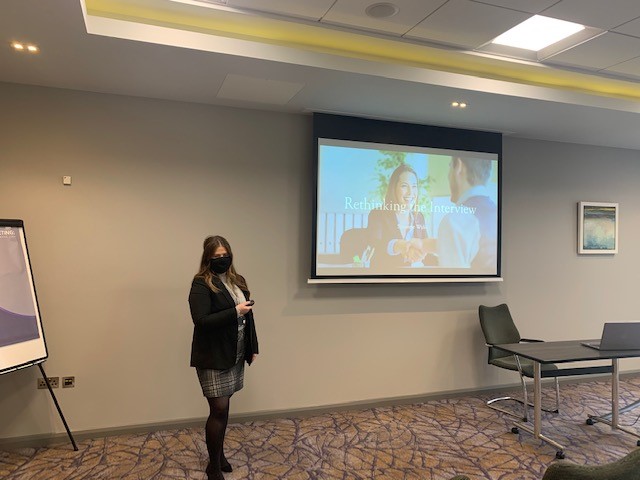 MaldronBelfast's tweet photo. Our Human Resources Officer Suzanne completed the @Dalatahotels 'Train the Trainer' course today with a presentation to our General Manager and Human Resources Manager.

#DevelopWithDalata #humanresources #Maldronhotels https://t.co/sAMXoO6qnw