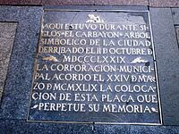 Josepi_123's tweet photo. @WilliamHillES @RealOviedo Ninguna de ellas,  es  por un Roble (carbayo) en bable, que  estuvo siglos en medio de  la  ciudad,  aqui la  placa  conmemorativa https://t.co/7G0zn9CxMs