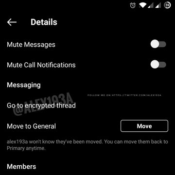 Can encrypted chat be