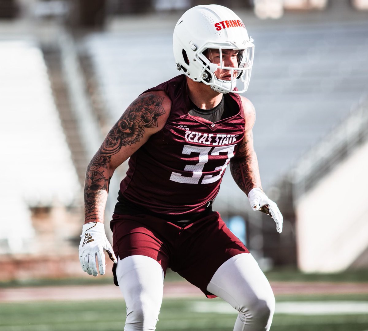 First day of spring ball and the <a href="/vicispro/">VICIS</a>  ZERO2 has entered the lineup. #EatEmUp