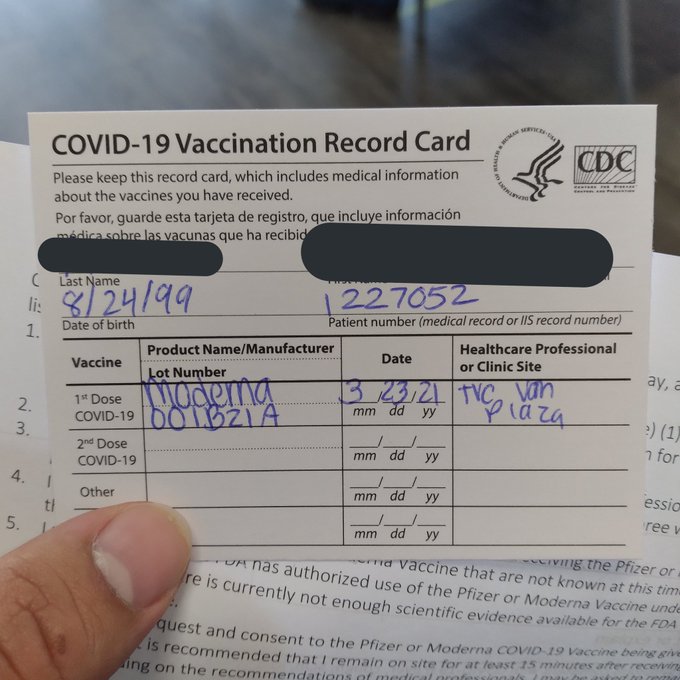 The first time I've ever had a sense of relief after getting a shot 😌 #vaccinated https://t.co/Pihga<a href="/tag/vaccinated"class="tags"><span>#vaccinated</span></a>