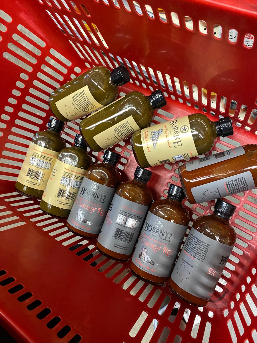 ☝️When they discovered Boerne Brand at HEB... 🔥#StockUp!🔥

Address: 5225 A Buffalo Speedway, Houston, TX 77005
#heb #grocery #texasstyle #hotsauce #texashotsauce #jalapeno #flavor #texaslocal #buylocal #smokin #red #spicylife #texas #style #shopping #stockup