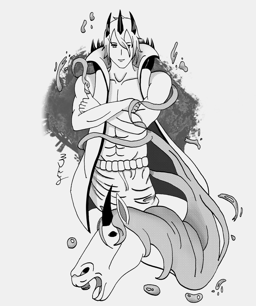 Kaiser_Ischka's tweet photo. Poseidon aus Myth in meinem Manga-Artstyle

#mangaart #fanart #art #drawthisinyourstyle #DLASTYLE https://t.co/8vviyYXZ9r