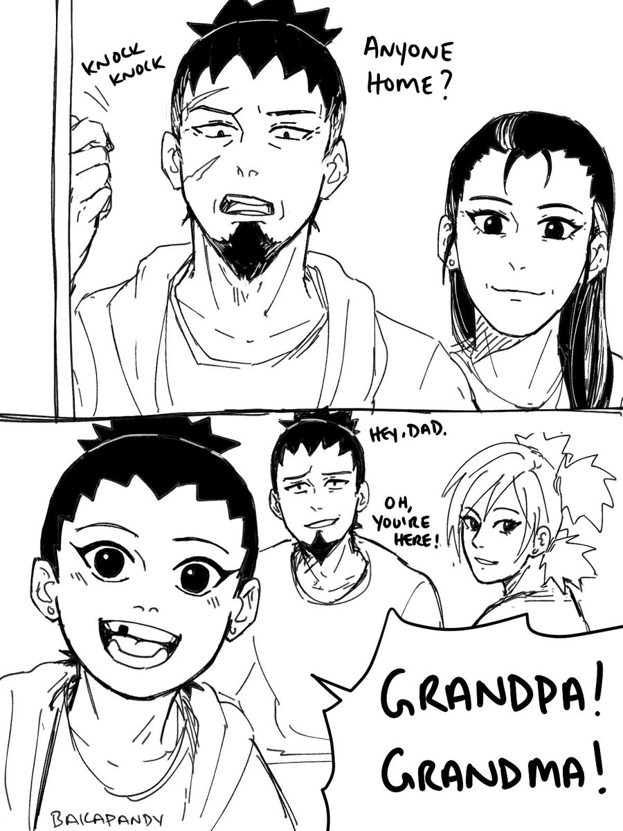 [Junior High AU] 
JUST IN: LOCAL GRANDPA IS WEAK BC HIS GRANDSON IS TOO CUTE 