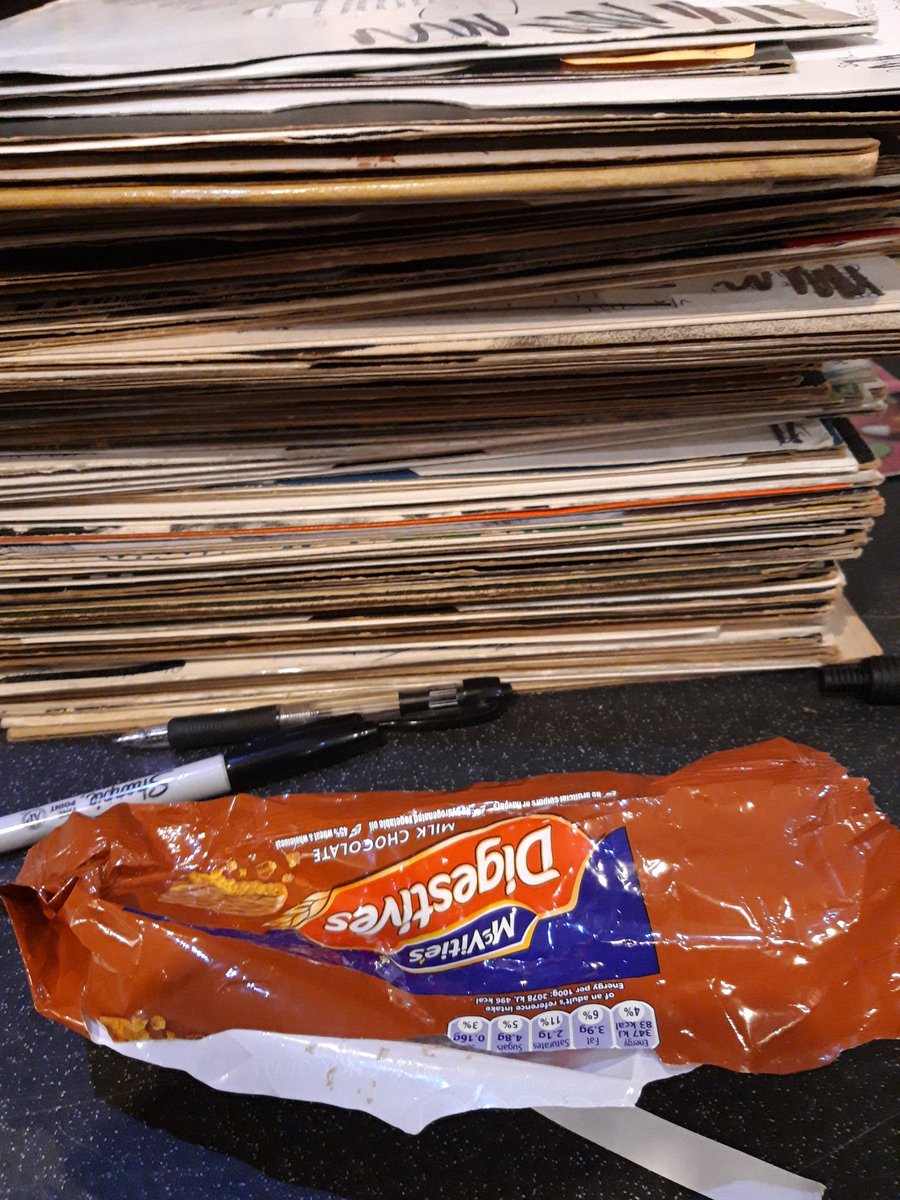 RPMMusic's tweet photo. One of the many downsides of no customers is there's nobody to share the biscuits!
@RSDUK @NewcastleNE1
Roll on the day we can share a cuppa talking about records!!
#vinyl #lockdownpounds https://t.co/UzgsrY8Wkc