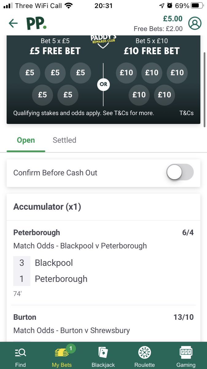LeePearson22's tweet photo. Think this must be the worst bet I have ever done! Luckily it was free bet! https://t.co/WJfaFocvD3
