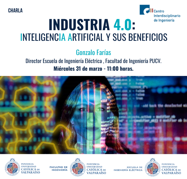 INGENIERIAPUCV's tweet photo. 👉 Los invitamos a participar de la primera charla del Diplomado en Industria 4.0, impartido por el @CIIPUCV.  

💡 Conviértete en un profesional especializado para las nuevas tecnologías y su aplicación integral.

➡️Inscripciones: https://t.co/YaDFIGwZAC https://t.co/xuA12UF05F