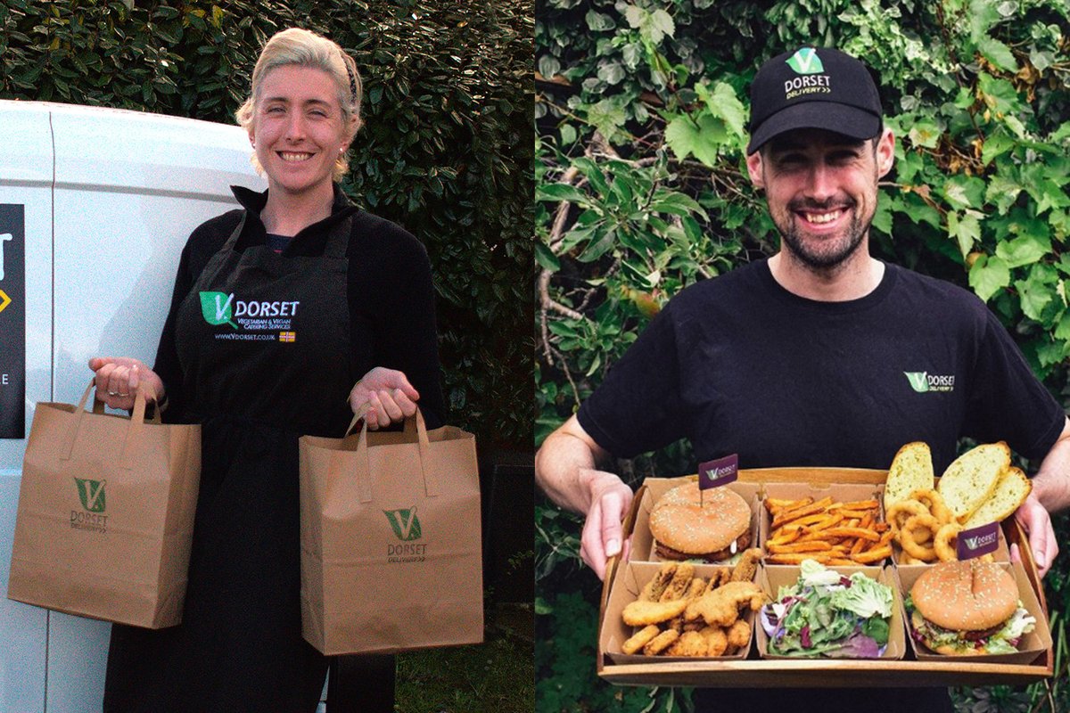 <a href="/TheSBS_Crew/">#SBS Crew</a> <a href="/TheoPaphitis/">Theo Paphitis</a> Hi, we are Keri &amp; Dan and we cook &amp; delivery awesome meat free takeaways (that you couldn't tell weren't) around Bournemouth and Poole since the pandemic!. Nice to meet you all and hope to see you if ever staycation down here!