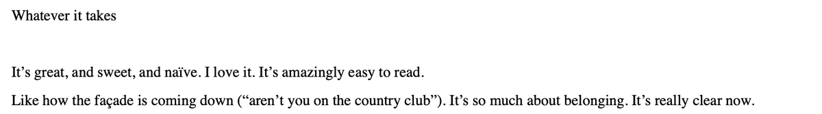 analydiamonaco's tweet photo. When you write your first comedy feature and a male reader gives you this kind of feedback... on your first (vomit) draft #inserttears
#screenwriter #latinawriter #amwriting https://t.co/2th5MtBfZt