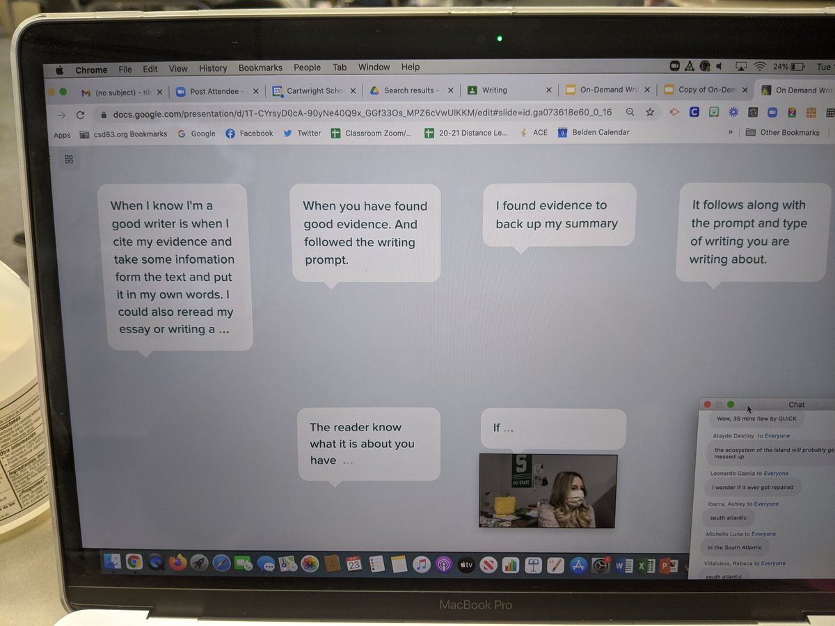 CESD83GATE's tweet image. @MAtkinsonSchool Gifted Academy 7th graders reflected on their learning and the criteria for their informational writing. #cartwrightgate #atkinsonacademy