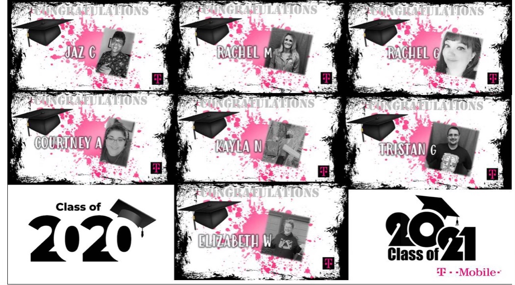 btb503's tweet photo. Congratulations to all of our hard working graduates! Many of you completed your education all while being a full time employee, parent and teacher... During a pandemic! Way to go!!! @JusJazzie_ @TmoRachel https://t.co/DyoKdQxLYH