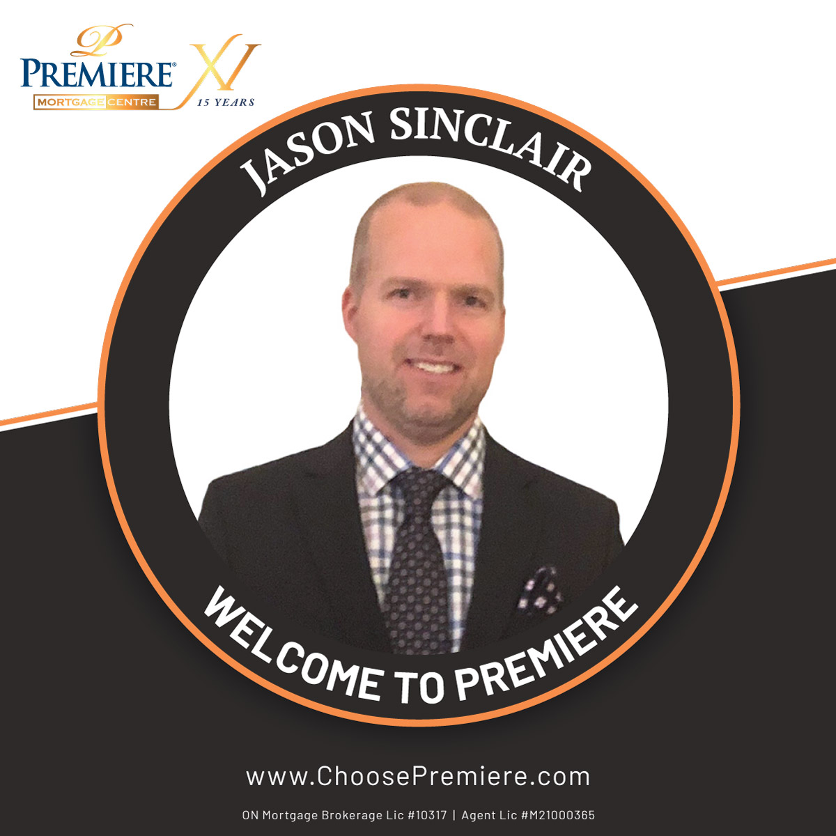 Please join us in welcoming Jason Sinclair to our Premiere Mortgage Family!

Jason is new to the broker industry but certainly not new to mortgages. He has been in the banking industry for close to 20 years with the majority of that as a mobile mortgage rep!

Join us in welco ...