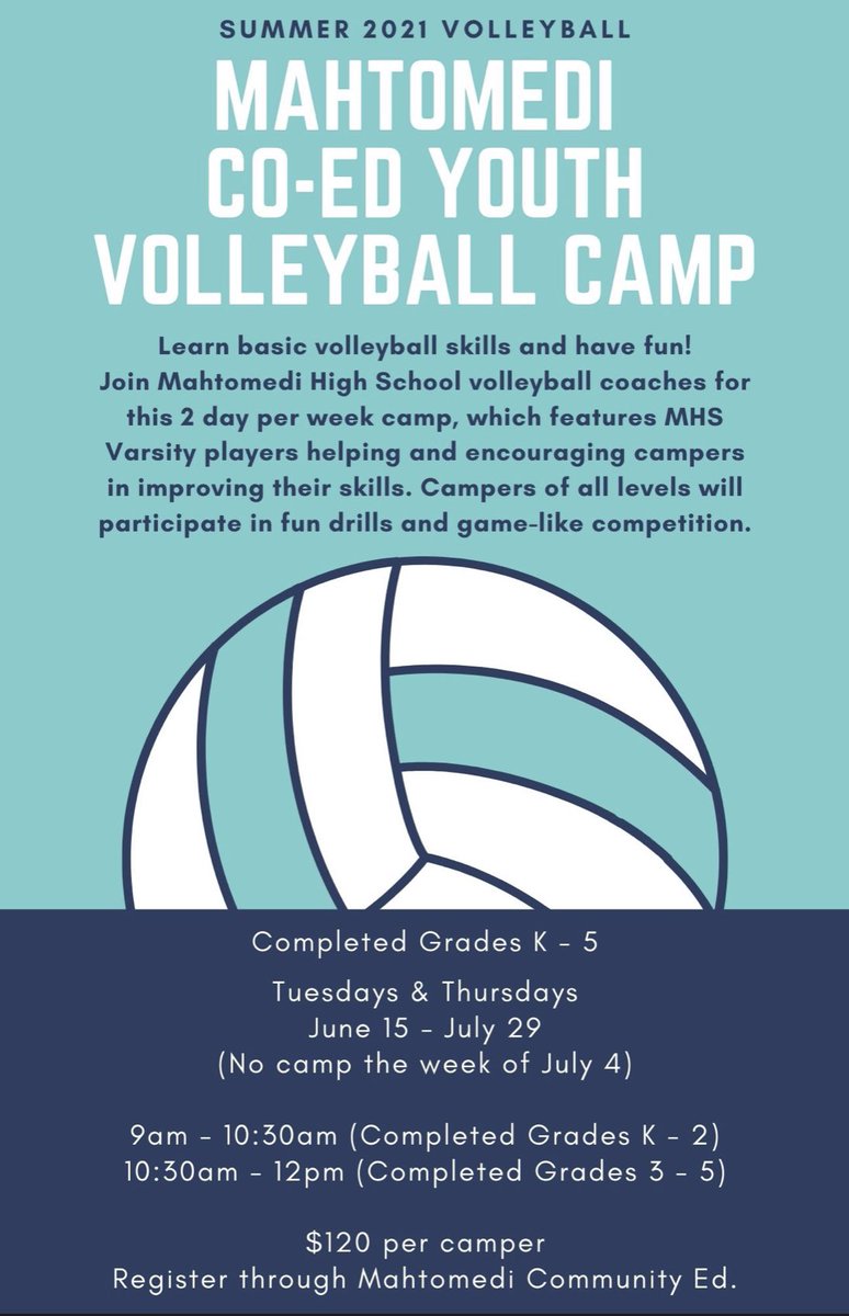 Mahtomedi Zephyr Volleyball tweet media