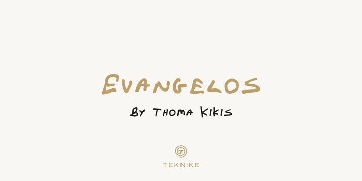 teknike_'s tweet photo. Evangelos #typeface designed by Thoma Kikis @teknike_ on @Myfonts
#MyFonts #font #evangelos #design #type #fonts #fontsale #lettering #typography #graphicdesign #typespecimens #greek #calligraphy #typedesign #typedesigner #welovetype #handwriting
https://t.co/CctEg1t0yG https://t.co/F4au7hnkuq