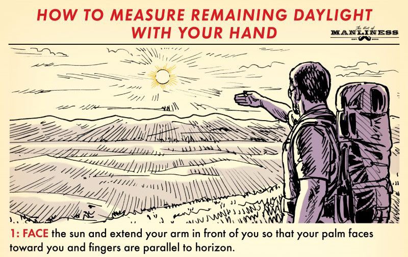 JoseCotesG's tweet photo. How to measure remaining daylight with your hand. 👌🏻 https://t.co/UymleLm4nb