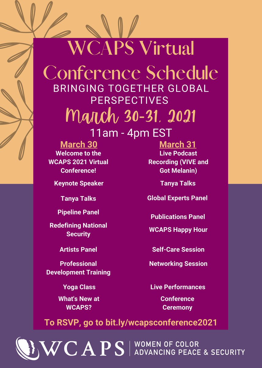 WCAPSnet's tweet photo. Take a look at our conference schedule for next week! We have two days of incredible events for everyone to join! #WCAPS2021Conference

Learn more information about our conference here: https://t.co/7Vt6NboZer https://t.co/eT0LDVc0jq