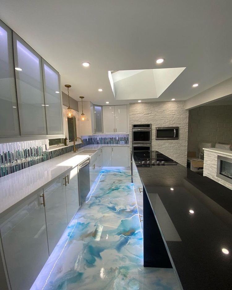 INTERIORPORN1's tweet photo. Epoxy flooring look so AMAZING 😍 https://t.co/DYixZWySjs