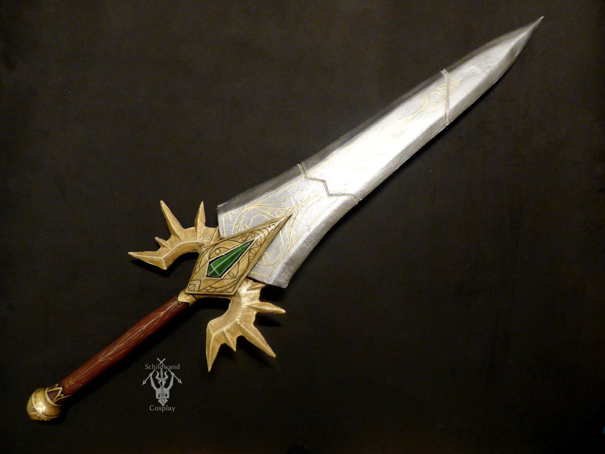 schildwand's tweet photo. It is done! 🙌
Can't wait to see what is about to happen with mighty Excalibur in #riseofthetitans 👀
(getting hyped for the movie again 😬)

#talesofarcadia #wizards #excalibur #cosplayprop #streamtoa #trollhunters  #trollhuntersriseofthetitans @YingjueChen https://t.co/kw64IZrHDc
