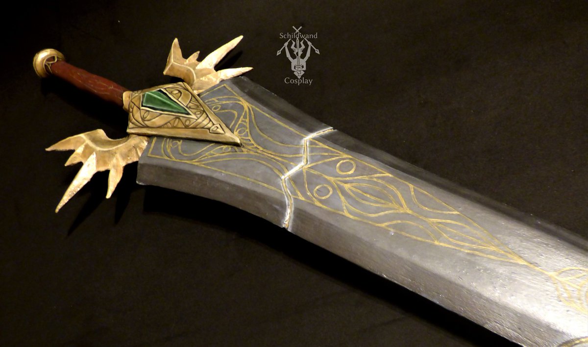 schildwand's tweet photo. It is done! 🙌
Can't wait to see what is about to happen with mighty Excalibur in #riseofthetitans 👀
(getting hyped for the movie again 😬)

#talesofarcadia #wizards #excalibur #cosplayprop #streamtoa #trollhunters  #trollhuntersriseofthetitans @YingjueChen https://t.co/kw64IZrHDc