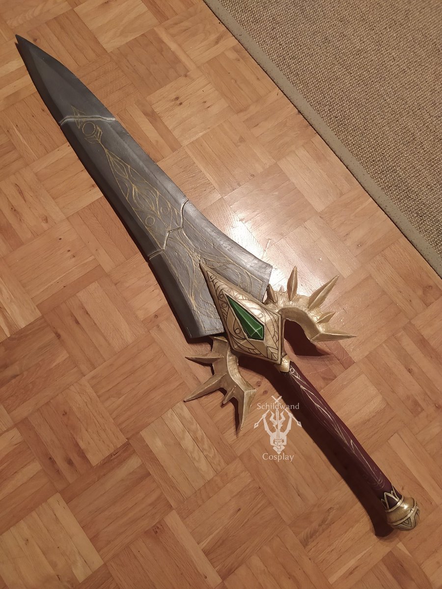 schildwand's tweet photo. It is done! 🙌
Can't wait to see what is about to happen with mighty Excalibur in #riseofthetitans 👀
(getting hyped for the movie again 😬)

#talesofarcadia #wizards #excalibur #cosplayprop #streamtoa #trollhunters  #trollhuntersriseofthetitans @YingjueChen https://t.co/kw64IZrHDc