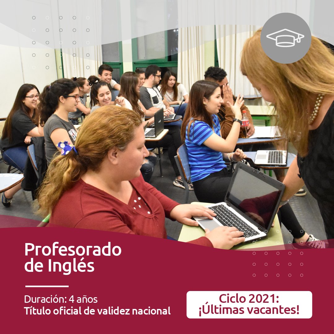 ColegioWard's tweet photo. 🎓 Profesorado de Inglés. 

Pregunta frecuente: ¿Cantidad de estudiantes por curso? 

Predominan los grupos reducidos, lo que optimiza la producción oral de todos y una mayor posibilidad de atención al desarrollo de sus cursadas. 

📣 ¡Últimas vacantes! 👉 https://t.co/kUU00qgQWR https://t.co/ehWhYKacsI