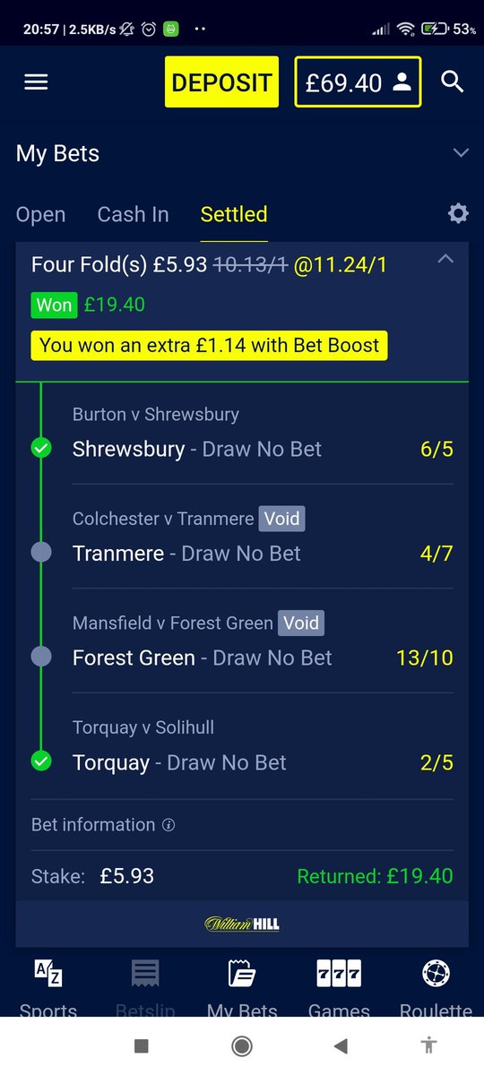 djsportingtips's tweet photo. Well after a difficult selection 2 games void for drawing we in a little profit to go again tommorow. Draw no bets seem to get you out of trouble so will keep them going https://t.co/iquideatGx