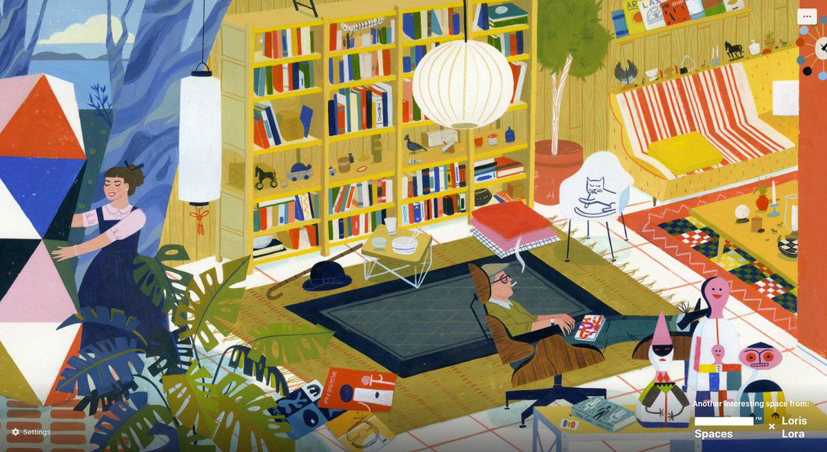 itsnicethat's tweet photo. Zhuzh up your browser with this plugin full of gorgeous illustrations > https://t.co/KHTvflJIGr https://t.co/FDwjwM34Nm