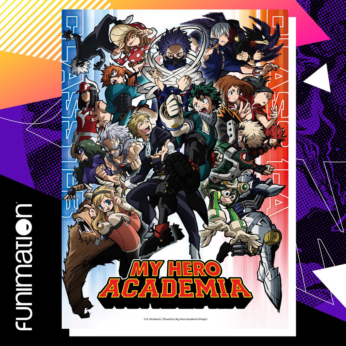 X 上的 ANIME-se：「My Hero Academia: 2 Heróis chega em 01 de Dezembro na  Netflix Brasil!  / X