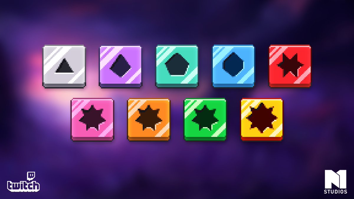 KakkoiiLen's tweet photo. A massive shoutout to @n1_studios @N1Catalin for making these amazing new bit badges! Thank you so f*cking much! https://t.co/oqkogCnW6B