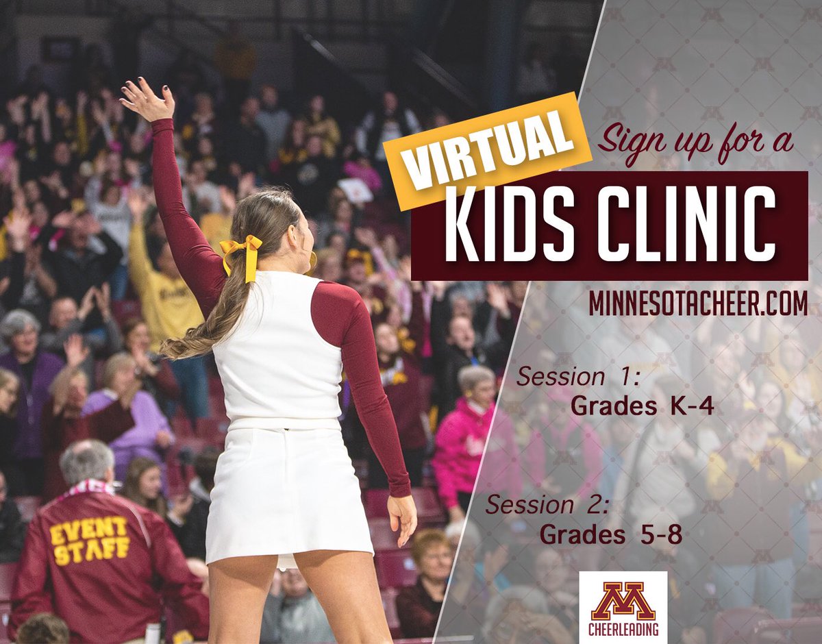 Gopher Cheerleading tweet media