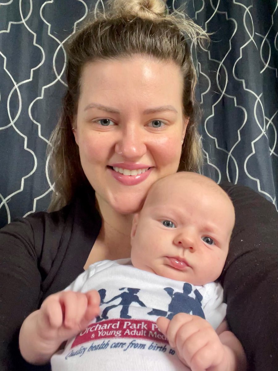 The Wojitila family has joined our Next Generation Club, mom was a former patient of Orchard Park Pediatrics... Welcome Home!! #NextGen #OPPeds