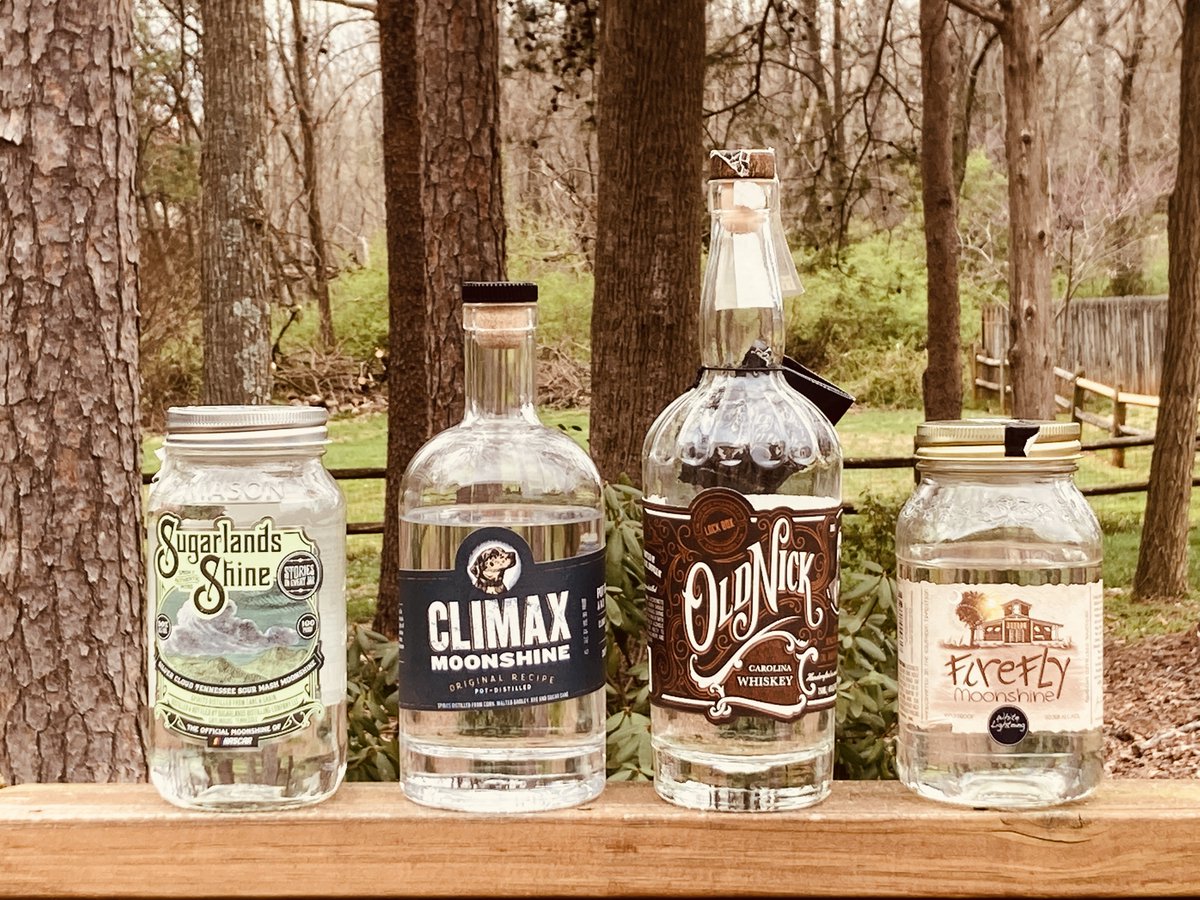 Our four state Moonshine Championship field has been set! Who will win the blind taste-off? Will it be <a href="/SugarlandsShine/">SugarlandsDistilling</a> (TN) or <a href="/TimSmithSpirits/">Moonshiner Tim Smith</a> (VA)? Maybe <a href="/OldNickWhiskey/">Old Nick Williams Co</a> (NC) or <a href="/FireflySpirits/">Firefly Spirits</a> (SC) has something to say about. Results released 4/5/21!

#moonshine #whiskey